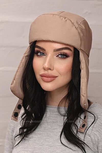 Вушанка з плащівої тканини