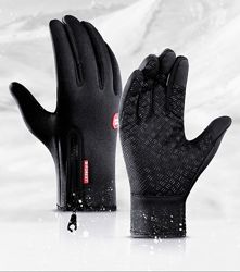 Спортивные сенсорные перчатки для бега езды на вело авто катания на лыжах