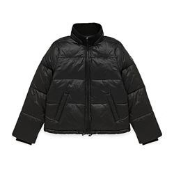 Дутая куртка UGG Izzie Puffer Nylon Jacket черная размер S