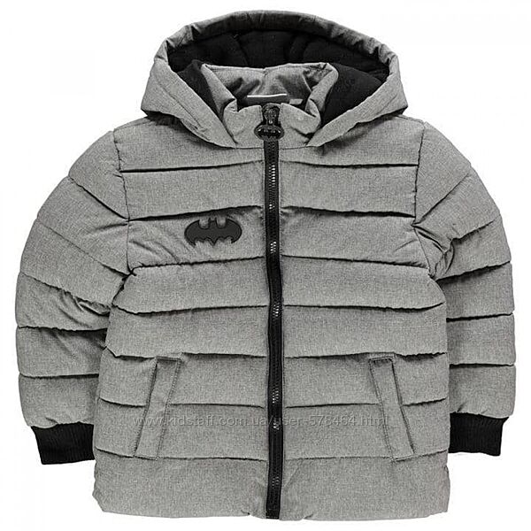 Тепла  стьобана куртка batman, 5-6 років