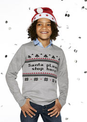 Новогодний свитер на мальчика от немецкого бренда Pepperts 