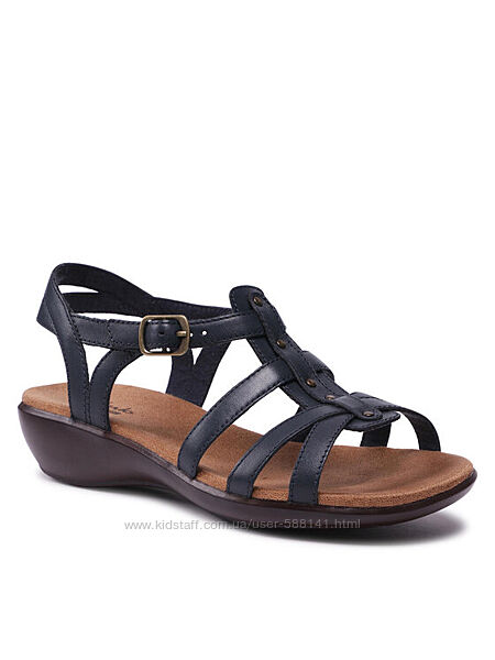 Clarks Roza Jida кожаные босоножки