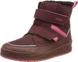 Clarks jumper jump k зимние ботинки размер 35.5,  36, 37, 37.5, 38 