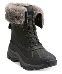 Clarks Arctic Venture кожаные зимние высокие ботинки