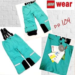 Детские зимние штаны полукомбинезон LEGO Wear р.104-110