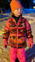 Зимова лижна куртка курточка LegoWear на дівчинку р.104-110
