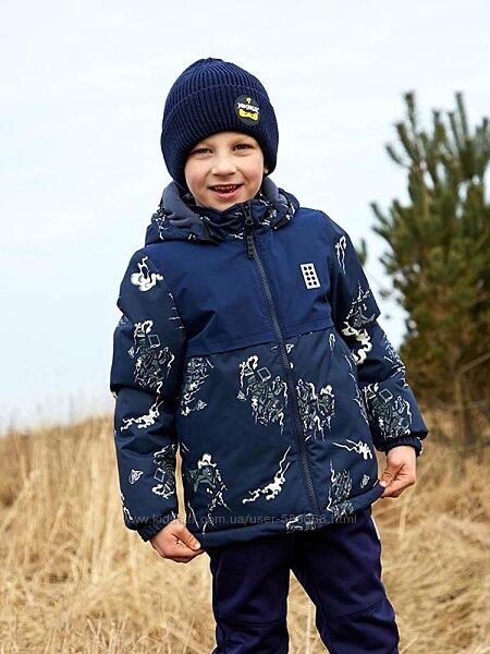 Куртка курточка зимова єврозима на хлопчика LegoWear р.104-110 Reima 