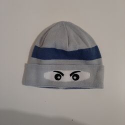 Демісезонна шапка LEGO NINJAGO подвійна вязка на хлопчика 8-9років 