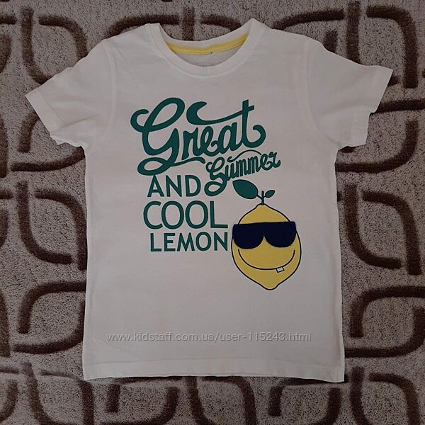 Футболка на хлопчика 5-6 років GREAT SUN MER