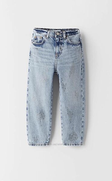 Стильные джинсы  zara 122 см 