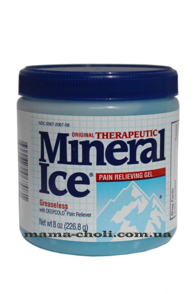 Лечебный обезболивающий гель Mineral Ice