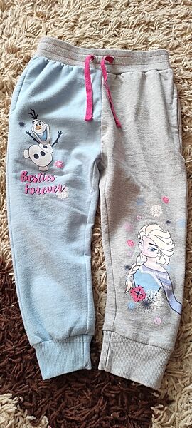 Disney Frozen спортивные штаны для девочки 4 годика