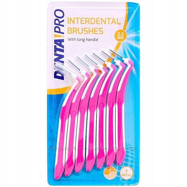 Міжзубна щітка зубні йоршики Denta Pro Нідерланди