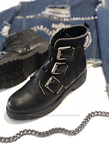 Черевики жіночі натуральна шкіра Англія