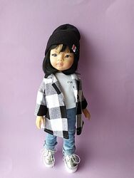 Paola Reina - Паола Рейна - пальто- кейп  в клітку