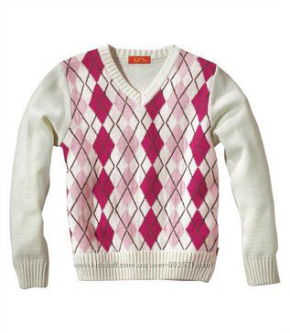 Пуловер в ромбы CFL р. 92-98