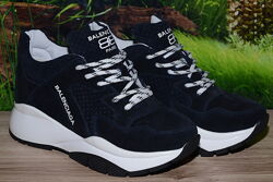 Ботинки зимние кожаные замша на меху Balenciaga А20 размер 36 37