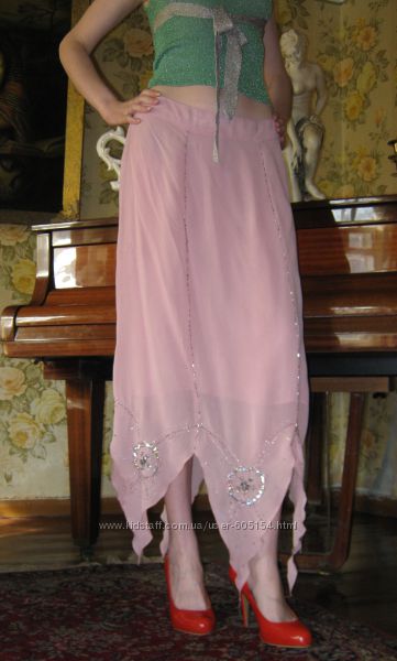 фирменная юбка, натуральная ткань, размер ХL