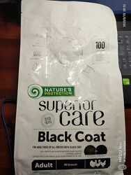 Корм для собакNature&acutes Protection Superior Care Dog Black Coat-1,5кг