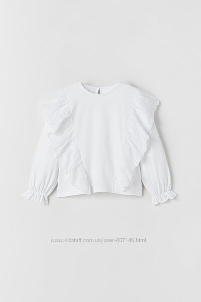 Нарядная кофтинка футболка Zara розмір 11-12
