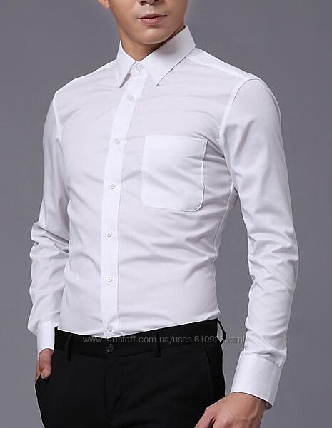 Новая Белоснежная рубашка на 17-18 лет от Vinex Англия р.15,5