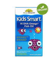 Bioglan, Kids Smart, Умные детки, Рыбий жир, омега-3 для детей, 30 капсул