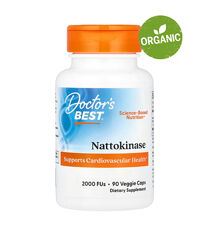 Doctors Best, Наттокиназа, 2000 FU, 90 капсул 