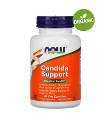 Now Foods, Candida Support, 90 капсул