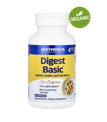 Enzymedica, Digest Basic, Ферменты, 90 капсул