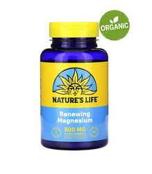 Natures Life, Магній з вітаміном В6, 500 мг, 100 капсул