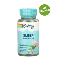 Solaray, Снотворная смесь SP-17, sleep blend, 100 капсул