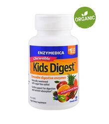 Enzymedica, Kids digest, Пищеварительные ферменты для детей, 60 таблеток