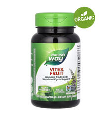 Natures Way, плоди вітексу, 400 мг, 100 капсул