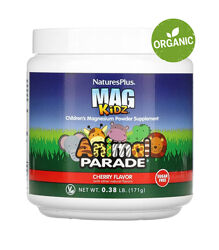 NaturesPlus, Animal Parade, Mag Kidz, Магній для дітей, порошок, 171 г