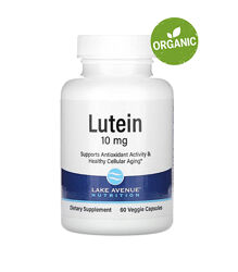 Lake Avenue Nutrition, Лютеин, 10 мг, 60 капсул