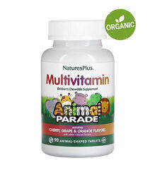 NaturesPlus, Animal Parade, Мультивітаміни для дітей, 90/180 таблеток