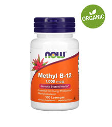 Now Foods, Метил B12, витамин В12, 1000 мкг, 100 таблеток
