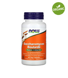 Now Foods, сахароміцети Буларді, 5 млрд КУО, 60 капсул