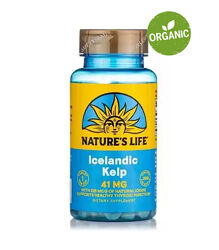 Natures Life, Исландские бурые водоросли, Келп, kelp, 250 таблеток