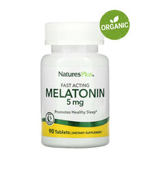 Natures Plus, Мелатонин, 5 мг, 90 таблеток 