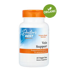 Doctors Best, Vein Support, Поддержка для вен, Диосмин, 60 капсул 