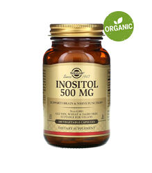 Solgar, Інозитол, 500 мг, 100 капсул