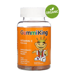 GummiKing, витамин С для детей, 60 мармеладок