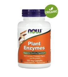 NOW Foods, Plant Enzymes, Растительные ферменты, 120/240 капсул