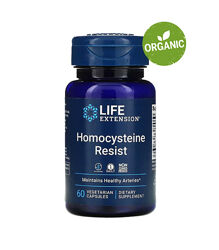 Life Extension, поддержка здорового уровня гомоцистеина, 60 капсул