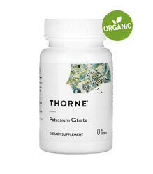 Thorne, цитрат калію, 90 капсул