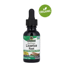 Natures Answer, корінь солодки, екстракт, без спирту, 2000 мг, 30 мл