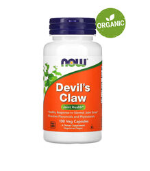 NOW Foods, Devils Claw, чортів кіготь, 166 мг, 100 капсул