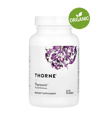 Thorne, Thyrocsin, кофакторы для щитовидной железы, 120 капсул