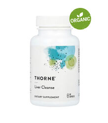 Thorne, liver cleanse, Очищение печени, 60 капсул
